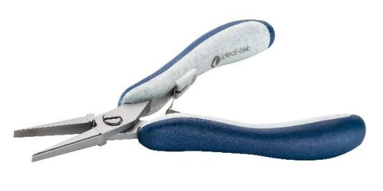 Плоскогубцы Ideal-tek ES6014.CR.BG с удлинненными узкими плоскими губками