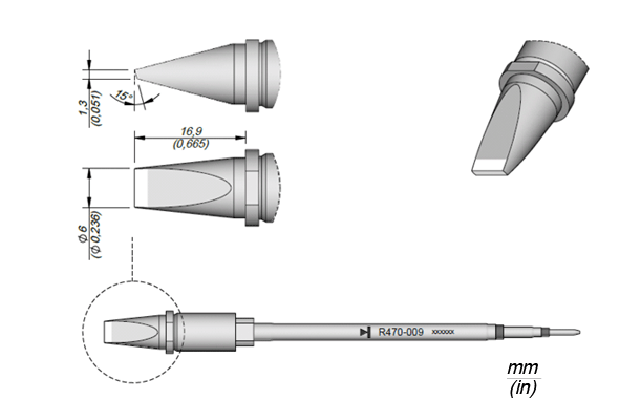 Картридж-наконечник R470-024