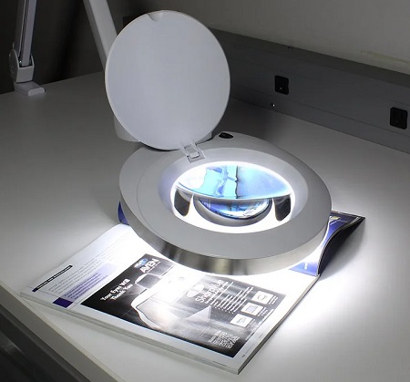 Светодиодные лампы с увеличительным стеклом LE-W8D