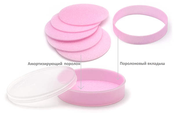 Вкладыш Hiner-Pack CFL-695/50-13 поролоновый