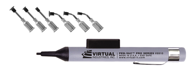Пинцет PRO-SERIES PEN-VAC® V8910-GR-MPS-ESD вакуумный