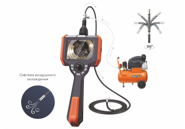 Высокотемпературный эндоскоп серия KG