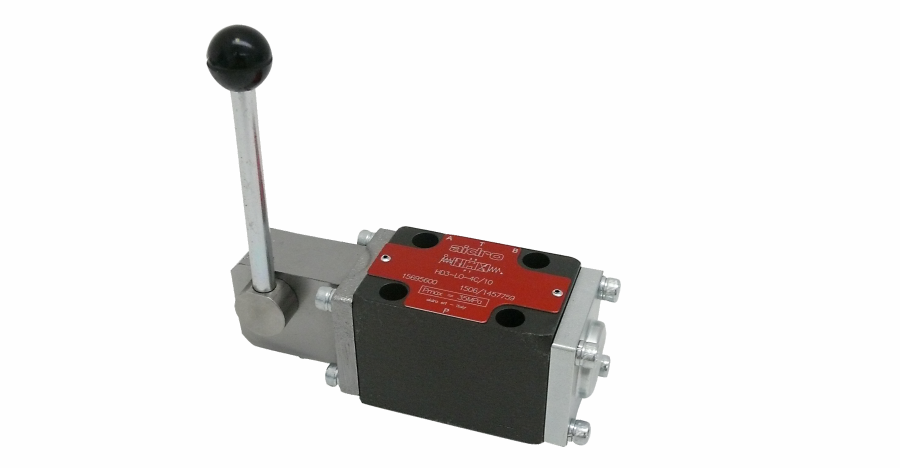 Направляющие гидрораспределители с ручным управлением HD3-LO-* 60 л/мин – 32 МПа (320 бар)