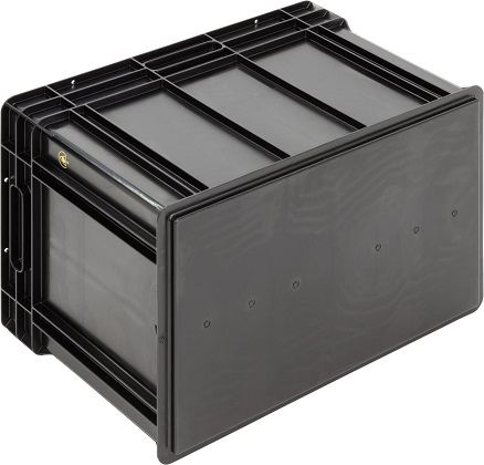 Ящик WEZ 6440.007.992 антистатический 600x400x412 мм / 554x354x407 мм