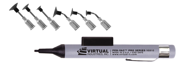 Пинцет PRO-SERIES PEN-VAC® V8910-GR-HLM-ESD вакуумный