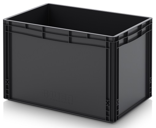 Ящик AUER ESD EG 64/42 HG антистатический 600x400x420 мм / 570x370x415 мм