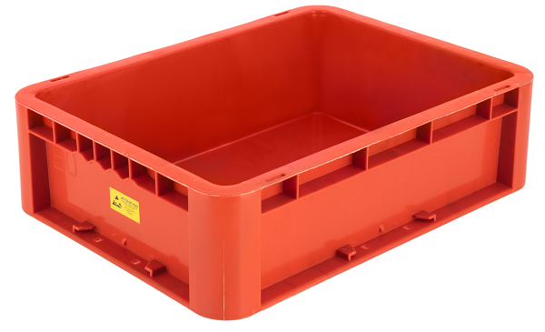 Ящик ANTISK SK300120 антистатический 400x300x120 мм / 355x255x115 мм
