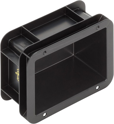 Ящик WEZ 2108.007.992 антистатический 200x150x100 мм / 155x106x96 мм