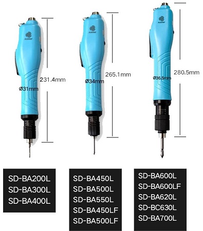 Электрический винтовёрт сетевой SUDONG SD-BA550L