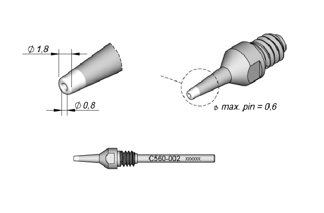 Наконечник  C560-002
