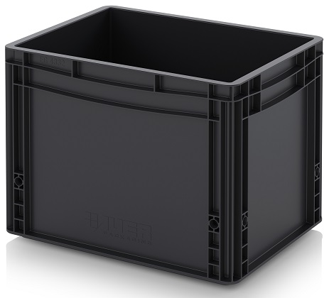 Ящик AUER ESD EG 43/32 HG антистатический 400x300x320 мм / 370x270x315 мм