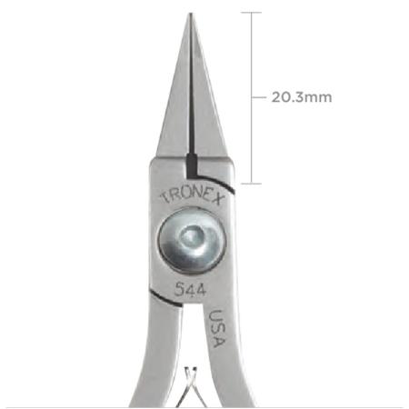 Плоскогубцы Tronex P544 с плоскими внешними гранями