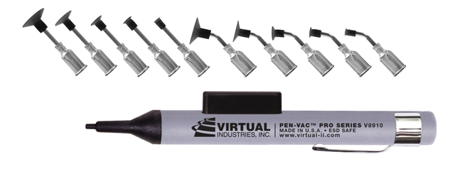 Пинцет PRO-SERIES PEN-VAC® V8910-GR-TEN-ESD вакуумный