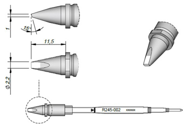 Картридж-наконечник R245-002