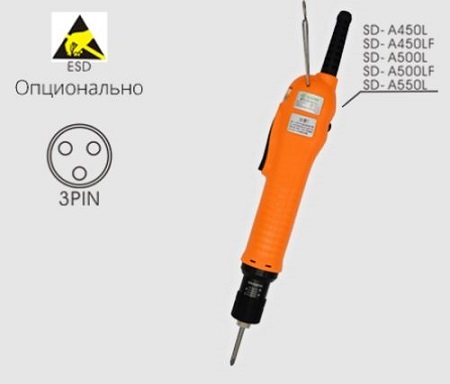 Электрический винтовёрт сетевой SUDONG SD-A500LF(60W)