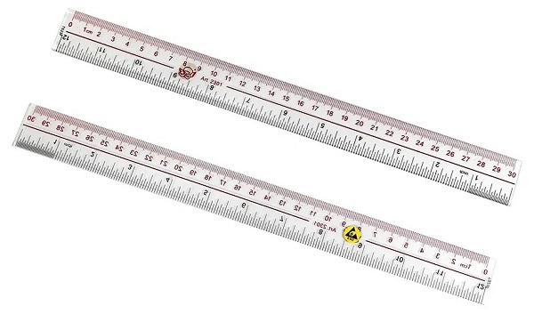 Линейка ANTISK SK174230 антистатическая, 30 см