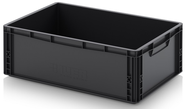 Ящик AUER ESD EG 64/22 HG антистатический 600x400x220 мм / 570x370x215 мм