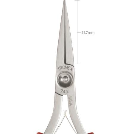 Плоскогубцы Tronex P743 с плоскими внешними гранями