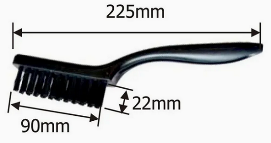 Щетка LEENOL LN-1612103 антистатическая, 90 мм