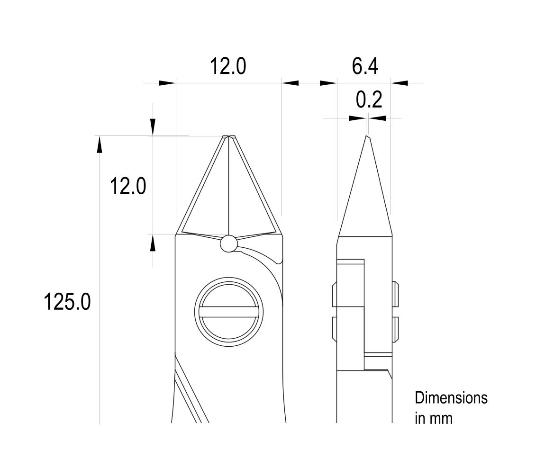 Бокорезы Ideal-tek ES5350.CR.BG с большой конической головкой