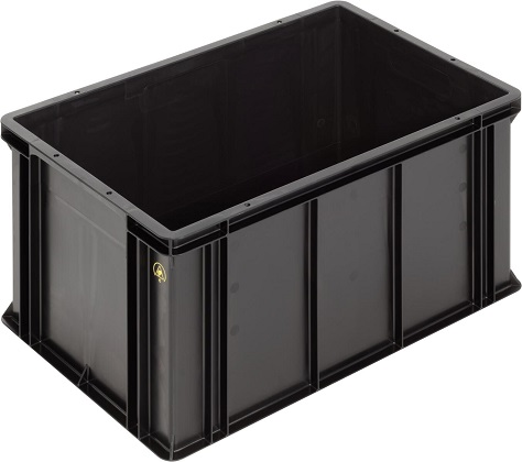 Ящик WEZ 6432.007.992 антистатический 600x400x320 мм / 554x354x316 мм
