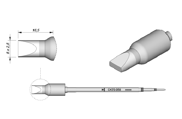 Картридж-наконечник  C470-058