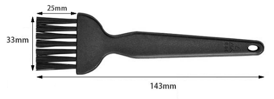 Щетка LEENOL LN-1612108-7 антистатическая, 33 мм