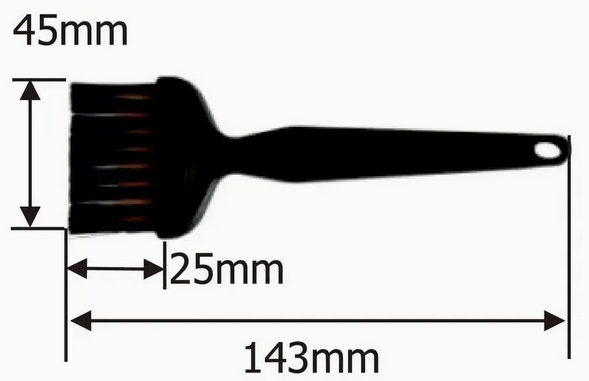 Щетка LEENOL LN-1612108-9 антистатическая, 45 мм
