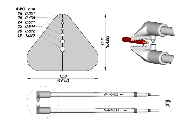 Картридж-наконечник W440-023