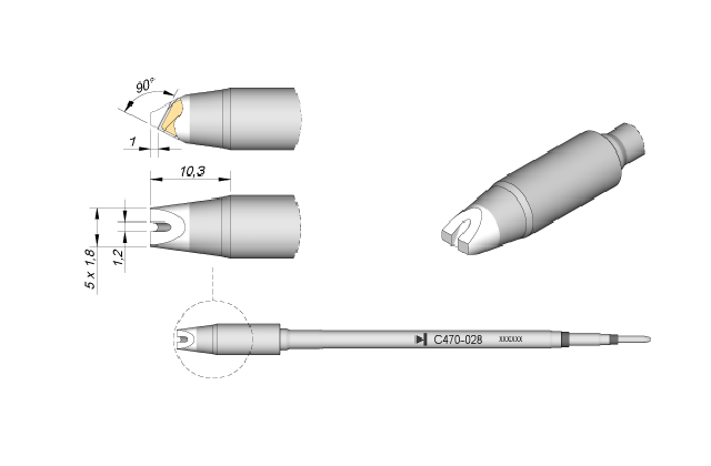 Картридж-наконечник  C470-028