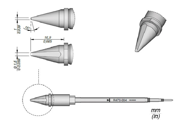 Картридж-наконечник R470-019