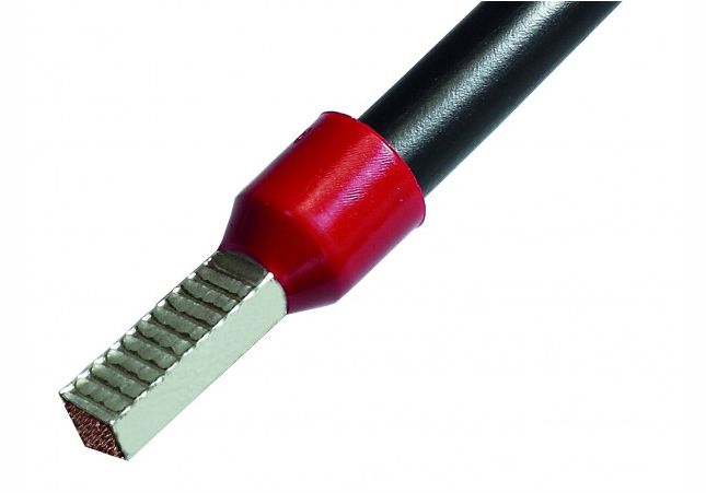 Обжимной инструмент Wiha для муфт оконцевания жил 220 мм