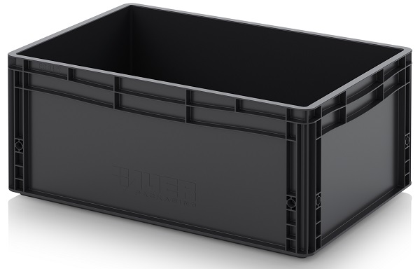 Ящик AUER ESD EG 64/27 HG антистатический 600x400x270 мм / 570x370x265 мм