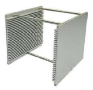 Кассета металлическая Hiner-Pack M21W06-R0/25 для хранения кремниевых пластин Ø150 мм (6") 