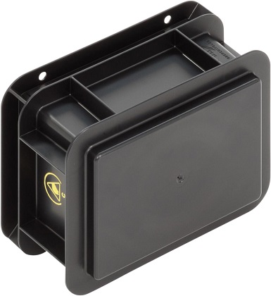 Ящик WEZ 2108.007.992 антистатический 200x150x100 мм / 155x106x96 мм