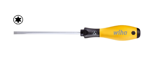 Отвертка Wiha SoftFinish ESD TORX® (звёздообразная шестилучевая)