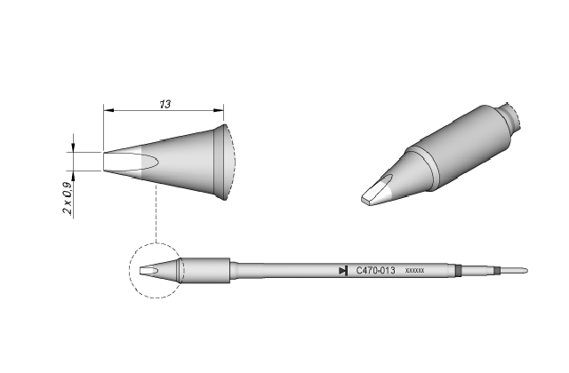 Картридж-наконечник  C470-013