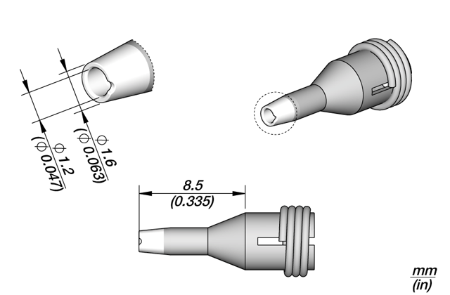 Наконечник JBC C360-014