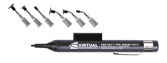Пинцет PRO-SERIES PEN-VAC® V8910-BK-LMS-B вакуумный