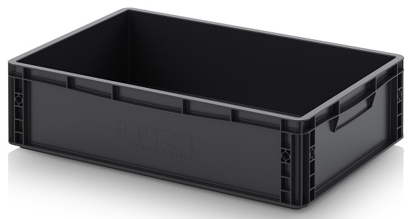 Ящик AUER ESD EG 64/17 HG антистатический 600x400x170 мм / 570x370x165 мм