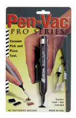 Пинцет PRO-SERIES PEN-VAC® VPB8910-9BK-ESD вакуумный