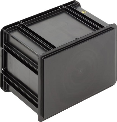 Ящик WEZ 4326.007.992 антистатический 400x300x278 мм / 360x260x275 мм
