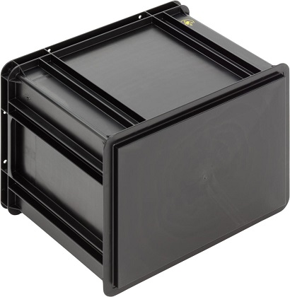 Ящик WEZ 4332.007.992 антистатический 400x300x320 мм / 360x260x316 мм