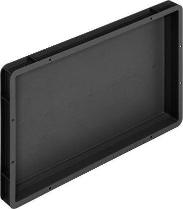 Ящик WEZ 6404.007.992 антистатический 600x400x56 мм / 560x360x54 мм