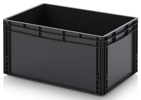 Ящик AUER ESD EG 64/32 HG антистатический 600x400x320 мм / 570x370x315 мм