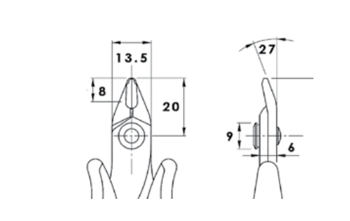Бокорезы TR-30-58-R-BP