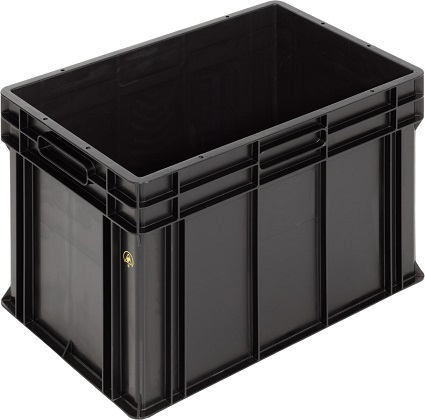 Ящик WEZ 6440.007.992 антистатический 600x400x412 мм / 554x354x407 мм