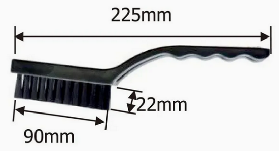 Щетка LEENOL LN-1612104 антистатическая, 90 мм