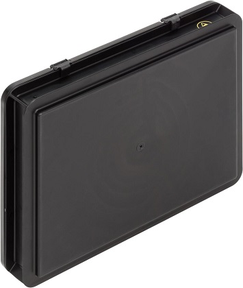 Кейс WEZ 4304.397.992 антистатический 400x300x63 мм / 354x254x48 мм