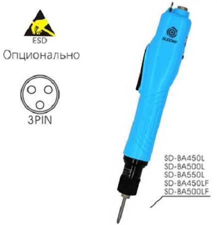 Электрический винтовёрт сетевой SUDONG SD-BA500L